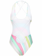 PUCCI Iride Printed Lycra One Piece Swimsuit