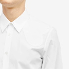 Alexander McQueen Men's Applique Harness Shirt in White