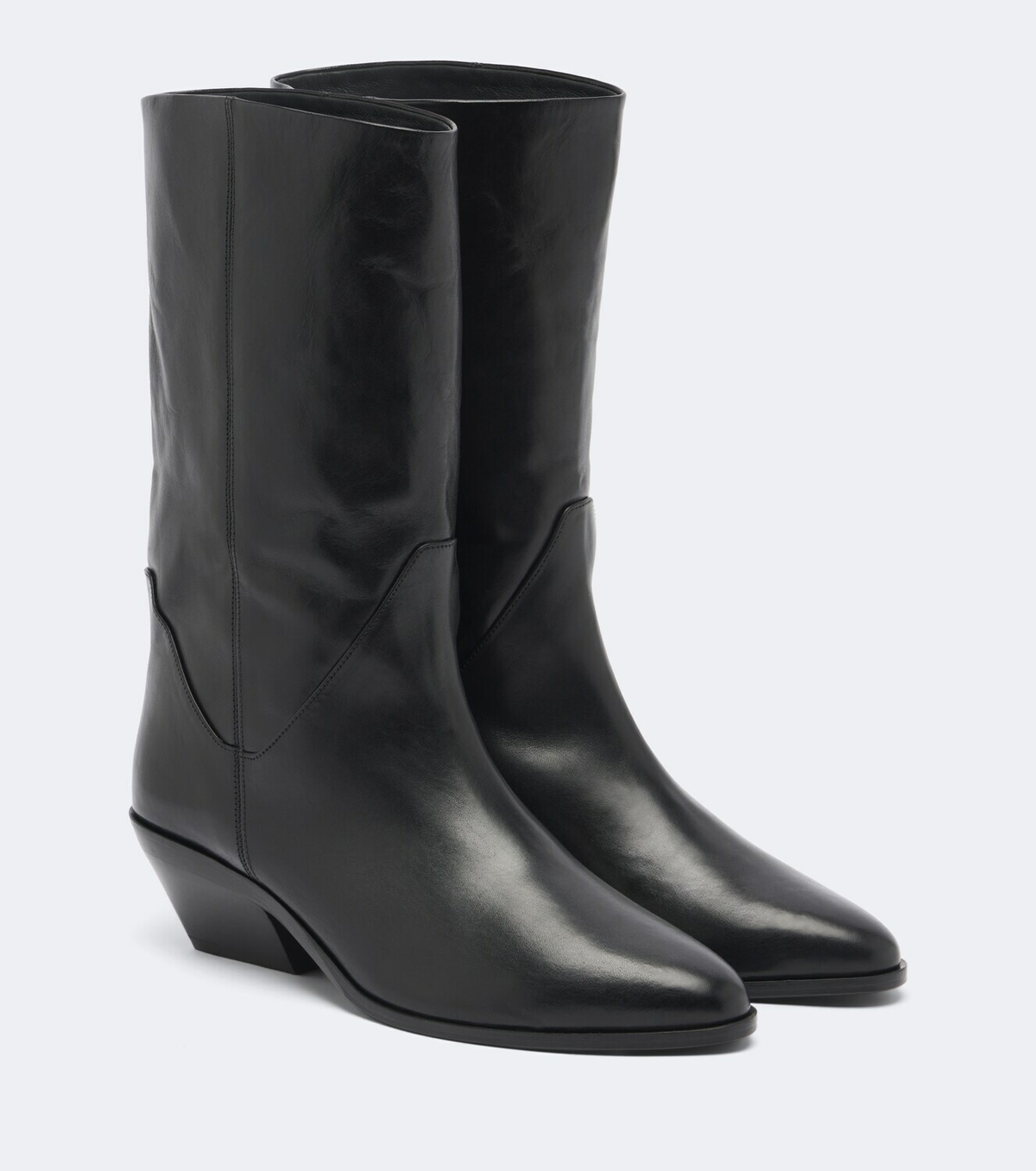 JUDE Saga leather mid-calf boots