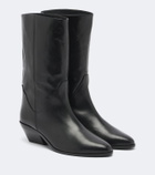 JUDE Saga leather mid-calf boots