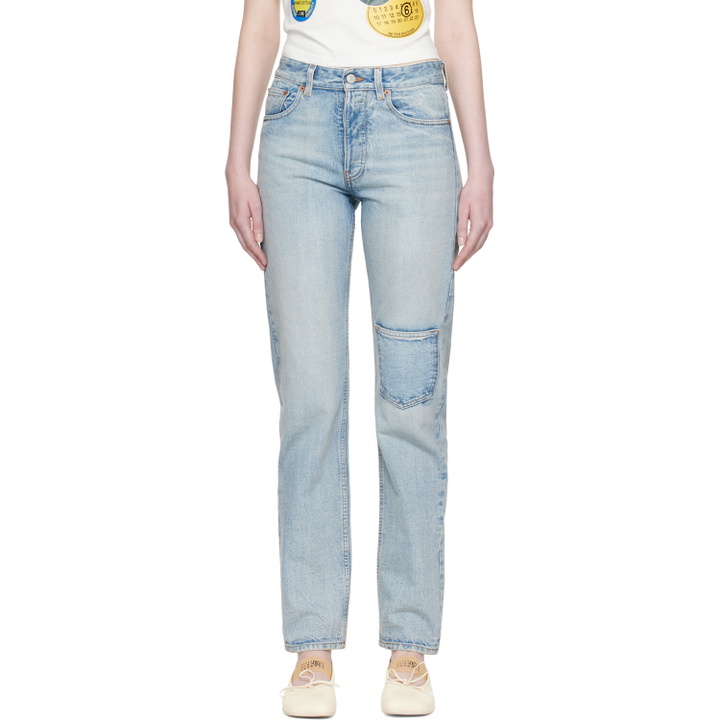 Photo: MM6 Maison Margiela Blue Pocket Jeans