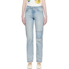 MM6 Maison Margiela Blue Pocket Jeans
