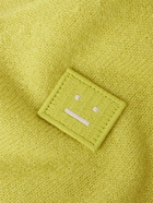 Acne Studios - Keve Logo-Appliquéd Wool Cardigan - Yellow