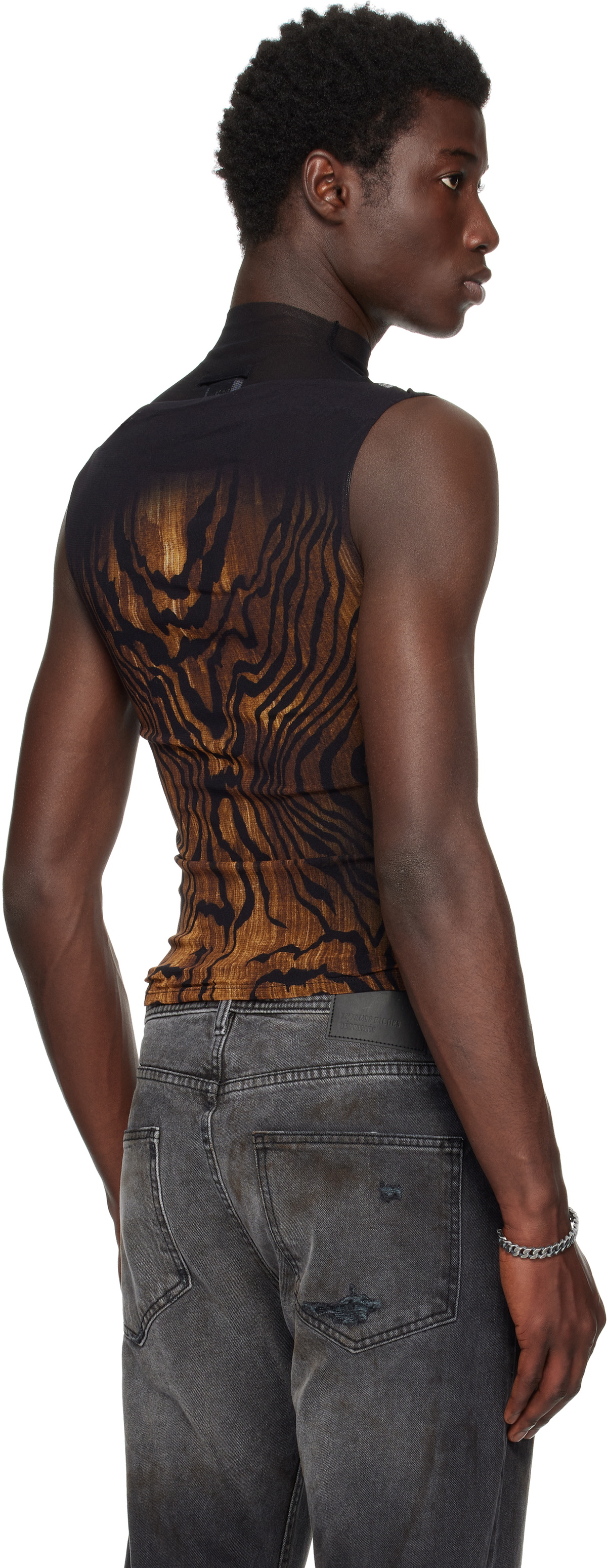 Jean Paul Gaultier Black 'The Wood' Turtleneck Jean Paul Gaultier