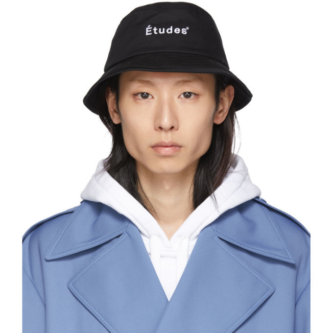 Photo: Etudes Black Training Bucket Hat