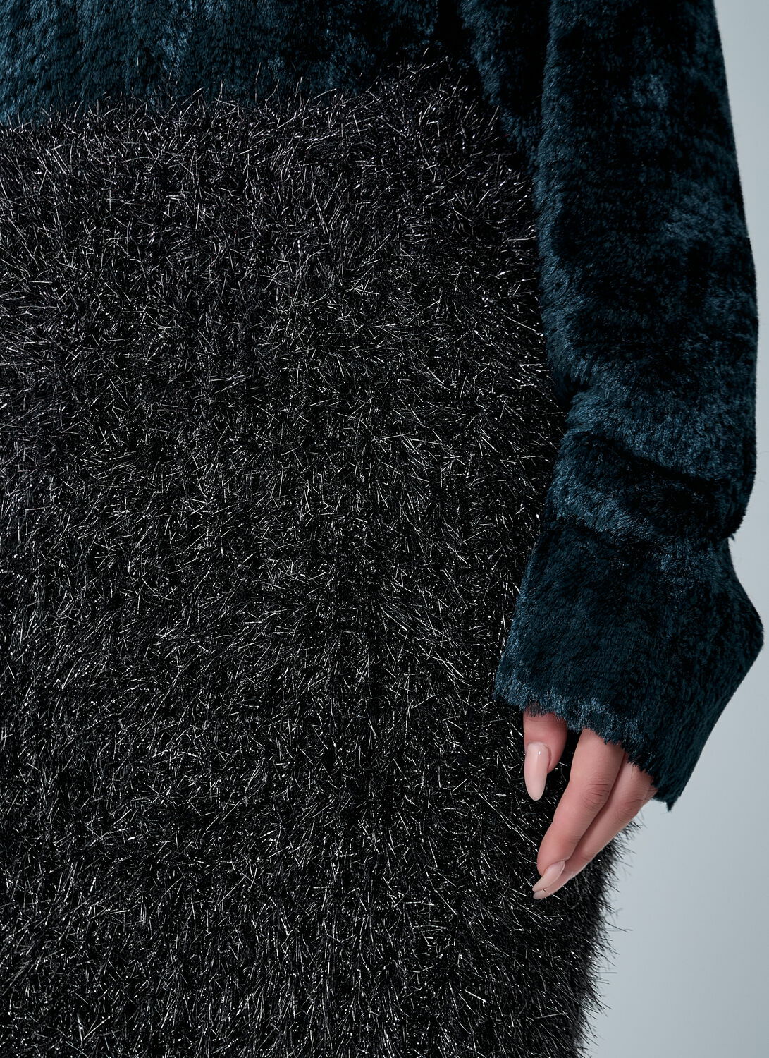 Lacoste Textured Midi Skirt