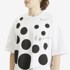 Comme des Garçons Black Men's x Nike Dot T-Shirt in White