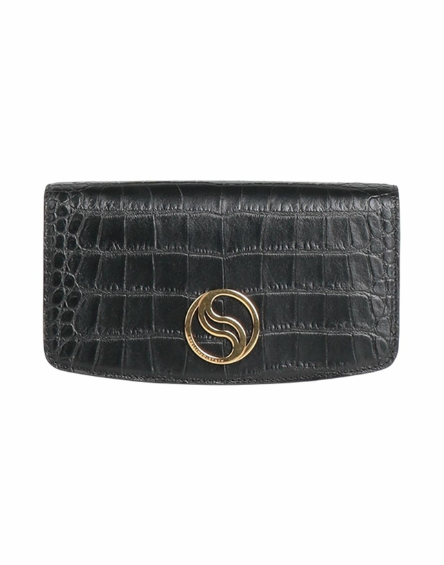 Photo: Stella Mccartney Womens Cross-body bag in Black