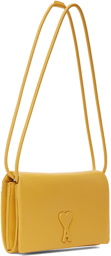 AMI Paris Yellow Wallet Strap Voulez-Vous Bag