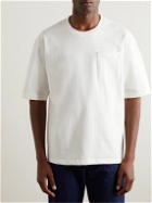 De Bonne Facture - Cotton-Jersey T-Shirt - White
