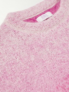 ERL - Dégradé Mohair-Blend Sweater - Pink