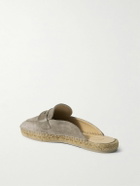 Castañer - Nando Suede Backless Espadrilles - Brown