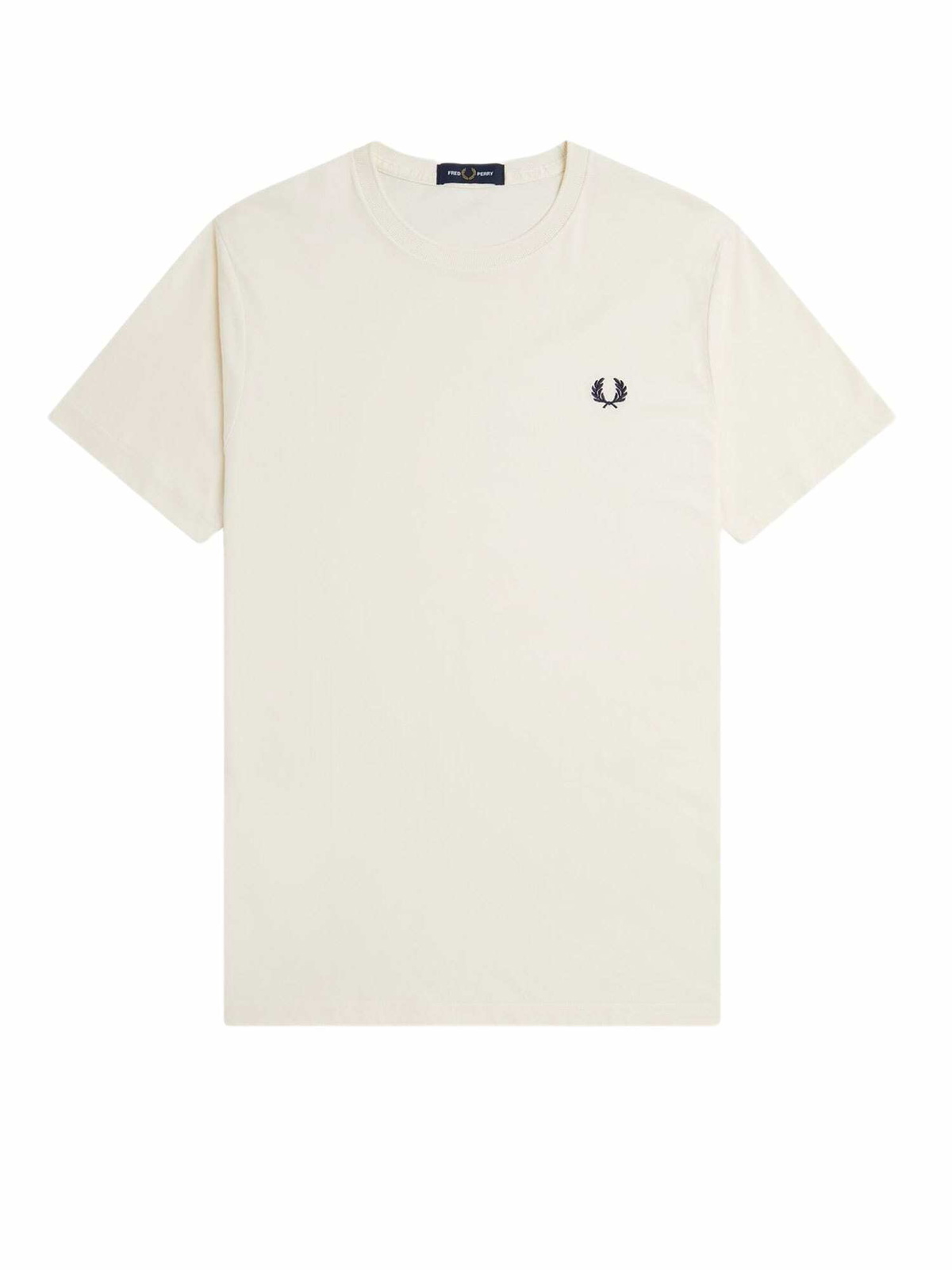 Tシャツ・カットソー FRED PERRY T-SHIRT WITH STRIPED MANIHE BORDER Fred Perry T-shirt With Striped Manihe Border Fred Perry