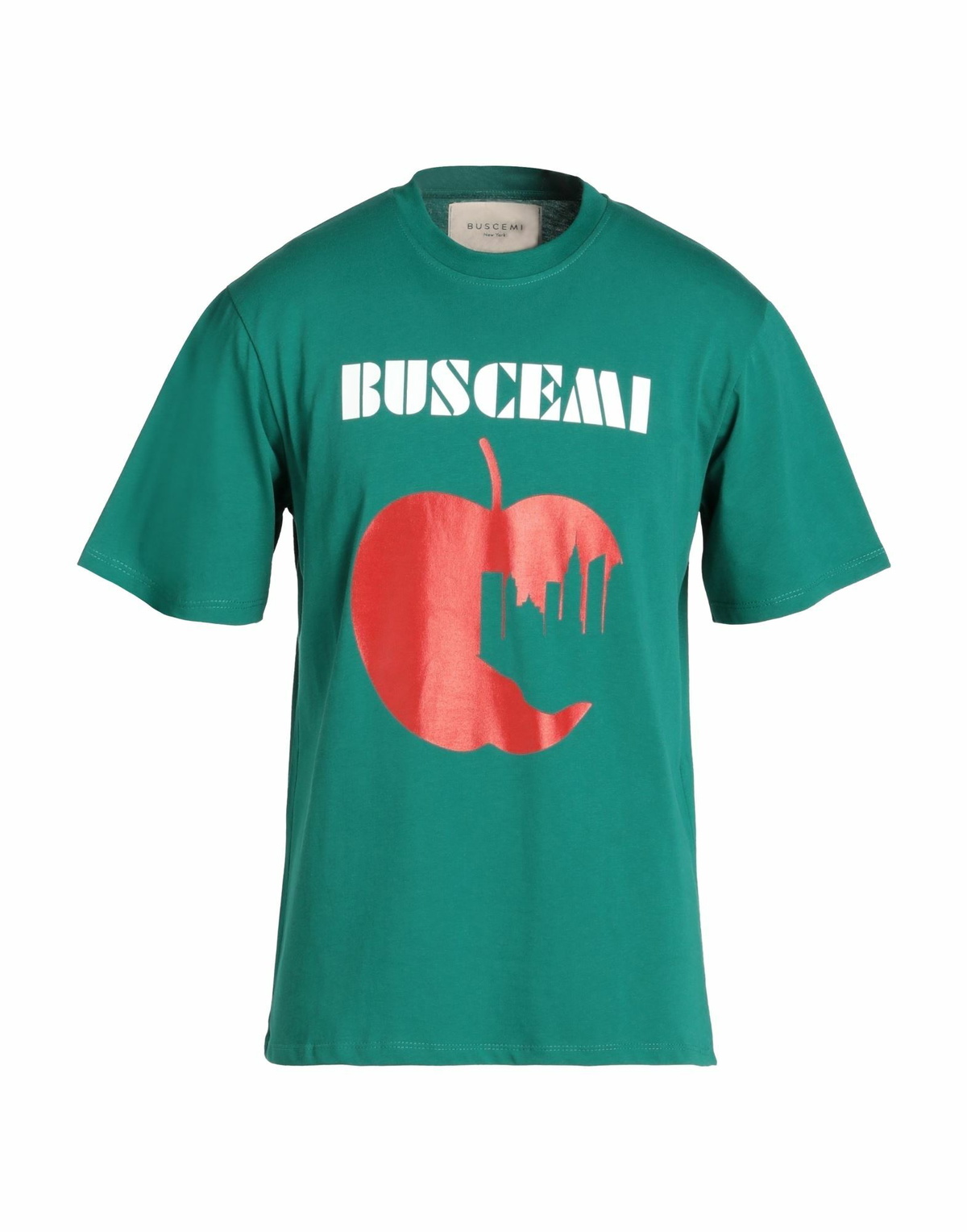 Buscemi Mens T-shirt Emerald in Green