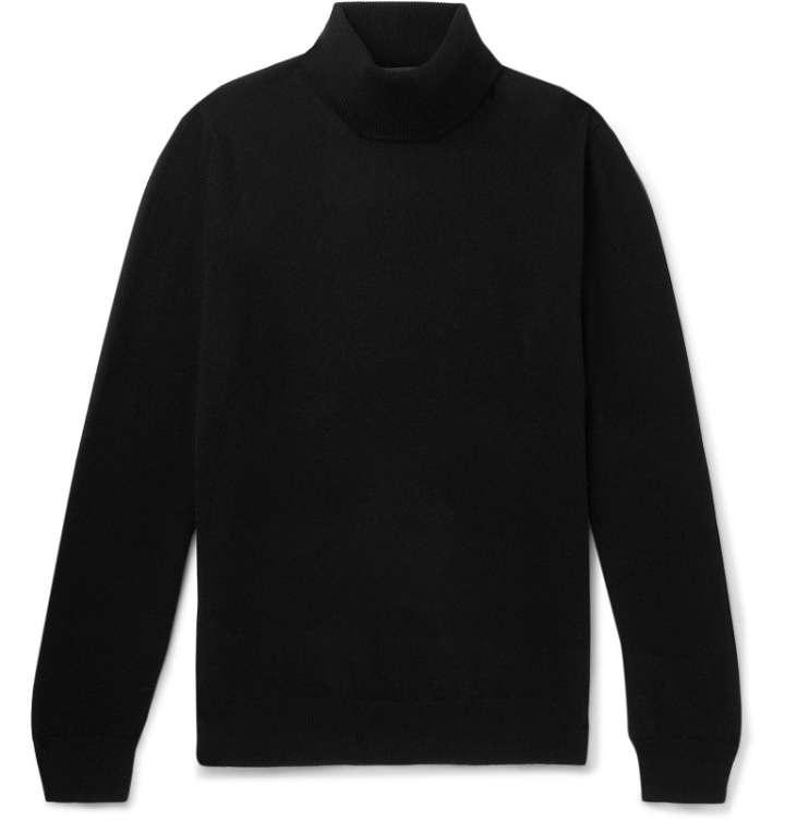 Photo: Altea - Cashmere Rollneck Sweater - Black
