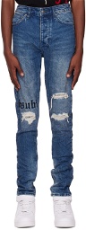 Ksubi Blue Chitch Boneyard Kult Jeans