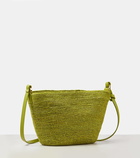 Loewe Paula's Ibiza Slit Small raffia tote bag