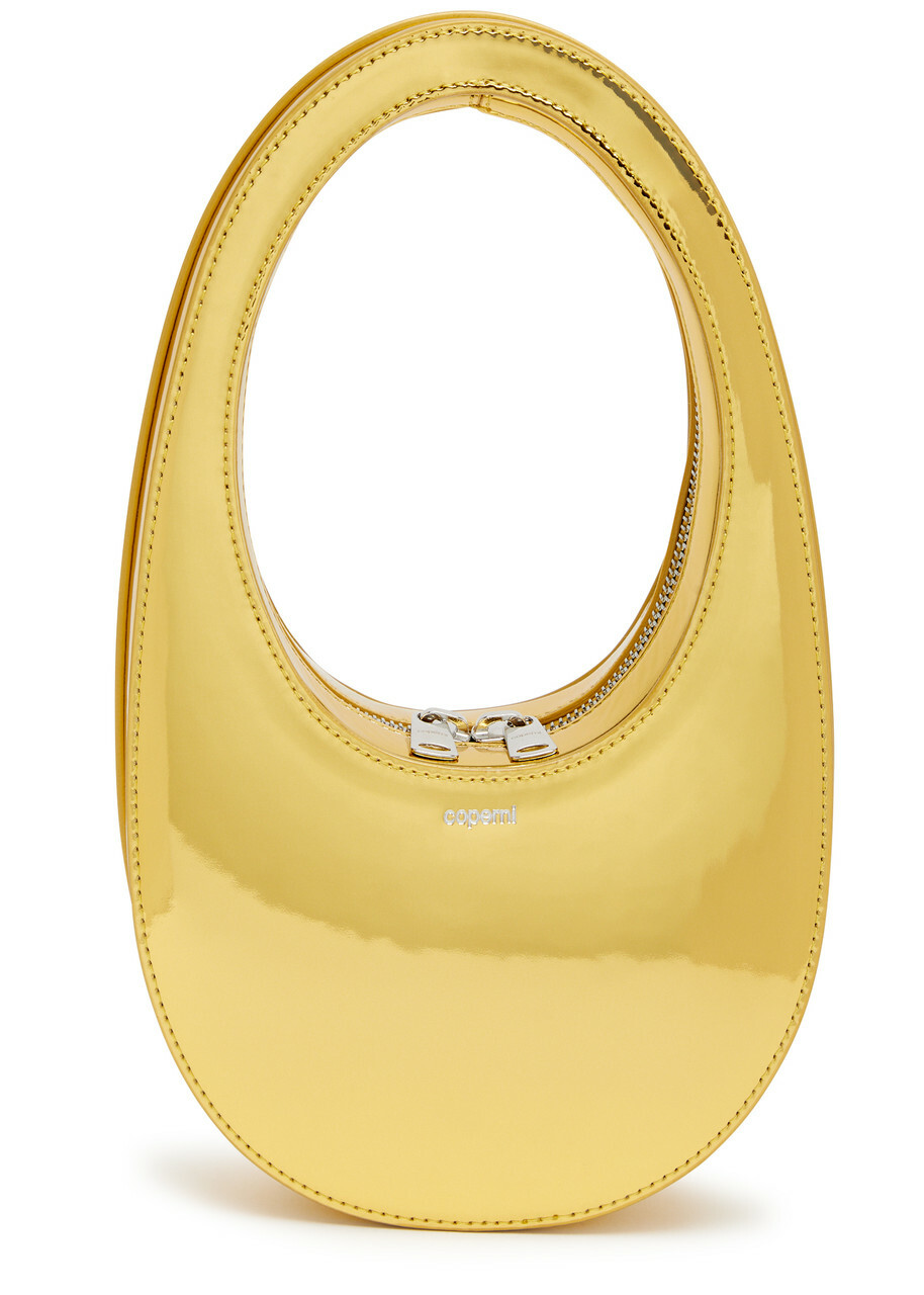 トートバッグ Coperni llic Micro Baguette Swipe Bag - Synthetic - Gold Coperni Metallic Micro Baguette Swipe Bag - - Synthetic