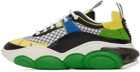 Moschino Multicolor Bubble Teddy Sneakers