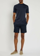 Aurélien Cotton T-shirt Navy