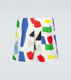 Arrels Barcelona Printed swim shorts