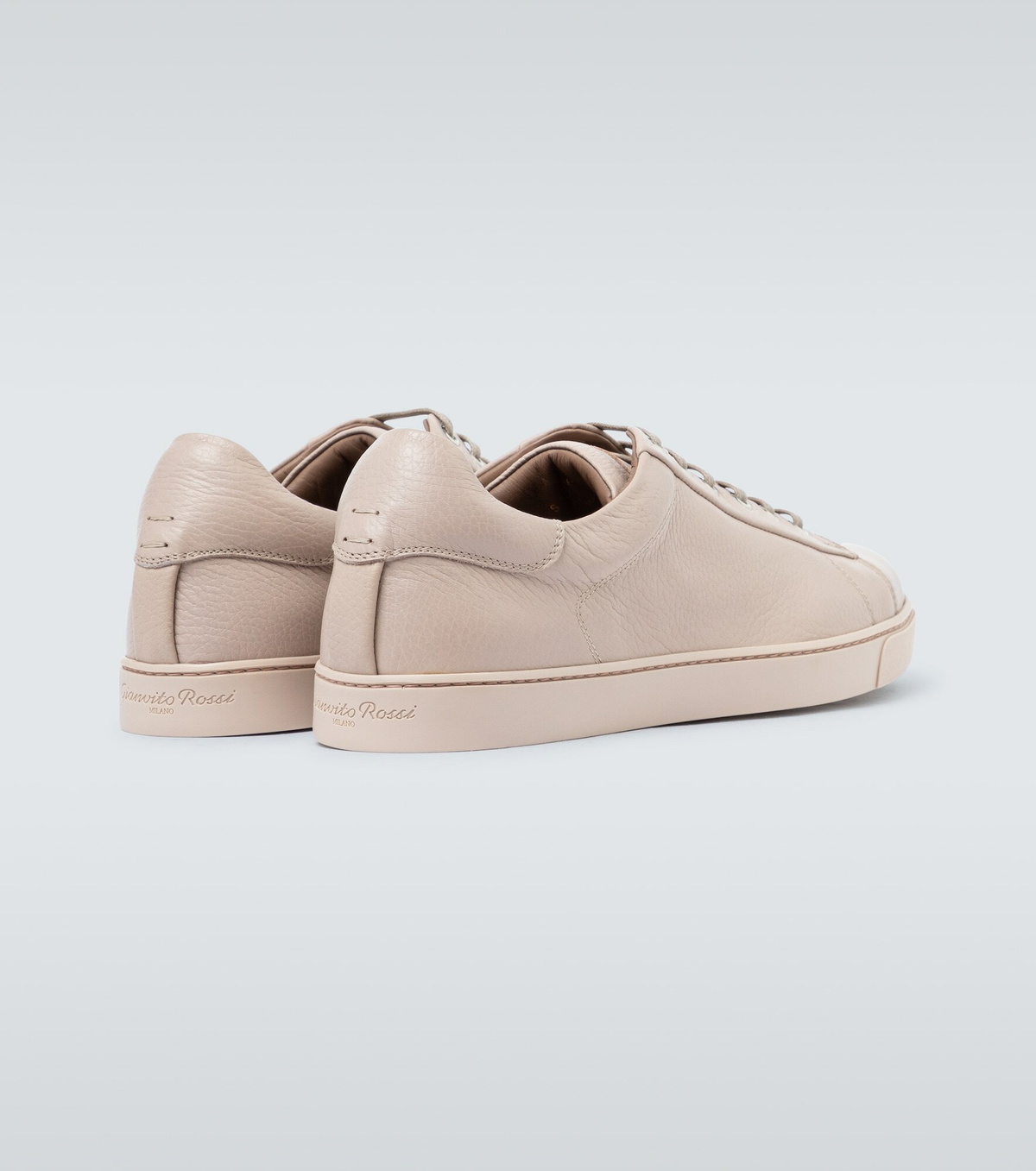 Gianvito Rossi - low-top leather sneakers