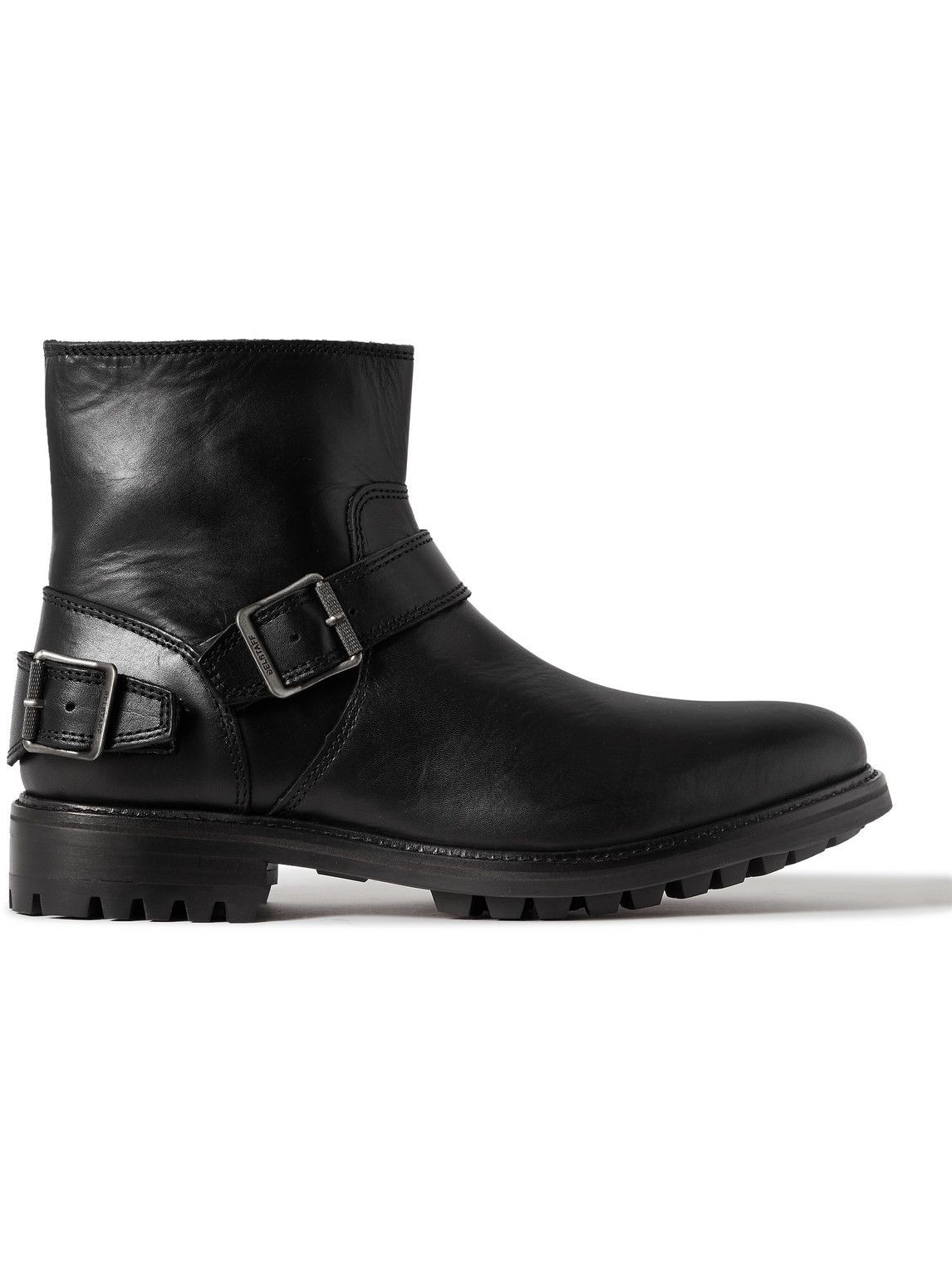Photo: Belstaff - Trialmaster Leather Boots - Black