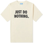 MARKET Men's Just Do Nothing T-Shirt in Ecru