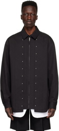 We11done Black Cotton Shirt