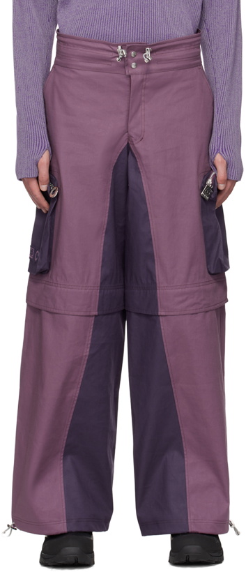 Photo: Charlie Constantinou SSENSE Exclusive Purple 66°North Edition Cargo Pants