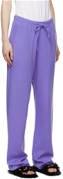 extreme cashmere Purple n°142 Run Lounge Pants