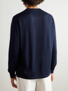Thom Sweeney - Cashmere and Silk-Blend Sweater - Blue