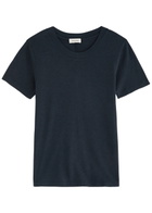 American Vintage Sonoma Slubbed Cotton T-shirt Navy