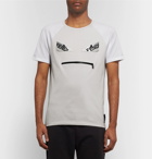 Fendi - Bag Bugs Logo-Appliquéd Cotton-Jersey T-Shirt - Men - Gray