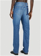 Burberry - TB Monogram Jeans in Blue
