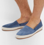 Mulo - Suede Espadrilles - Cobalt blue