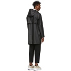 Stutterheim Black Ekeby Lightweight Raincoat
