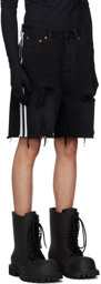 Balenciaga Black Adidas Edition Shorts