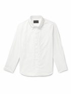 Simone Rocha - Faux Pearl-Embellished Cotton-Poplin Shirt - White