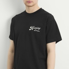 Ronning Men's Records T-Shirt in Black