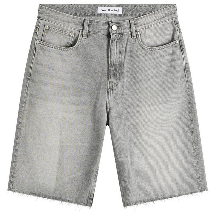 Photo: Won Hundred Women's Mika Denim Shorts in Bright Black