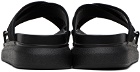 Alexander McQueen Black Embroidered Sandals