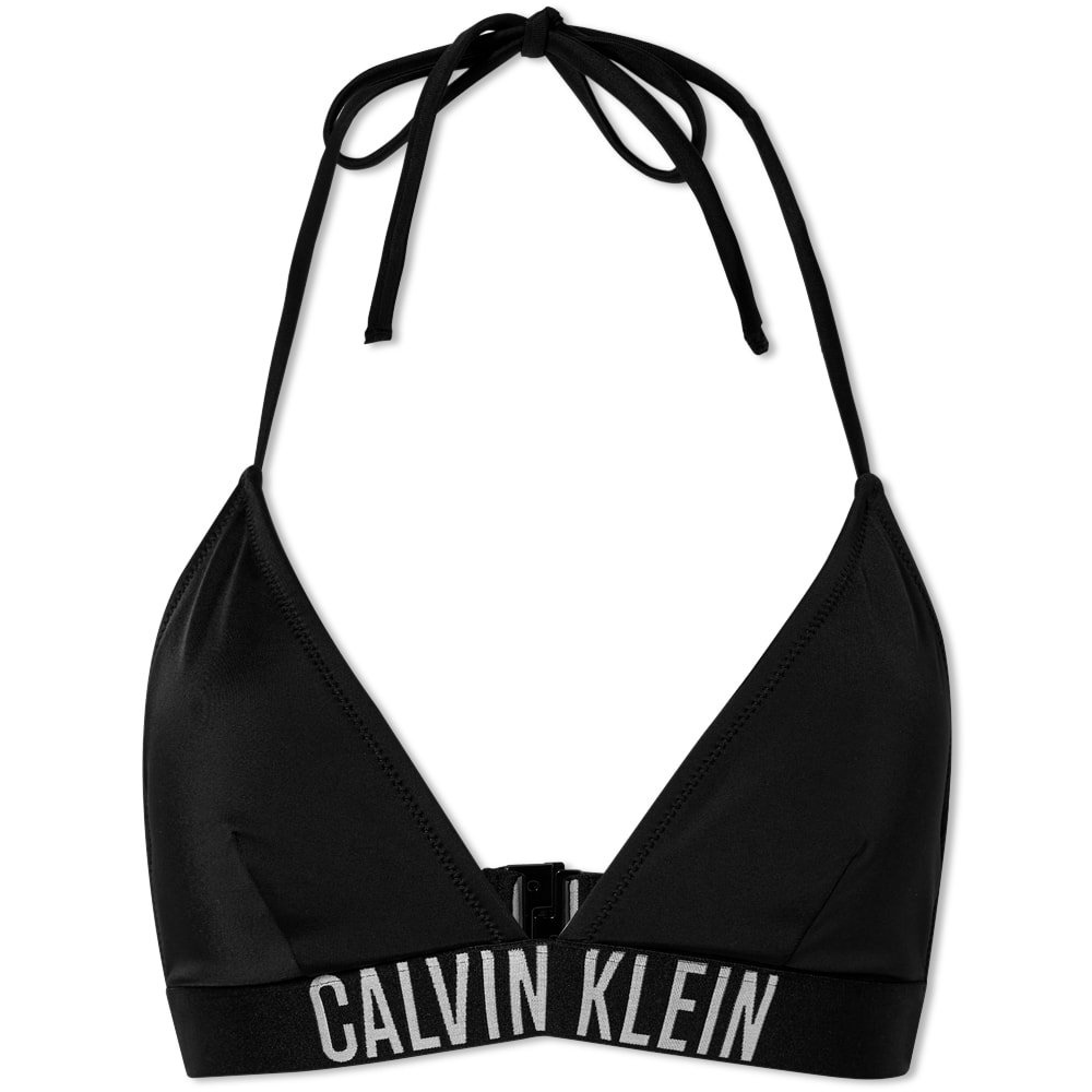 Photo: CK Swim Logo Triangle Bikini Top