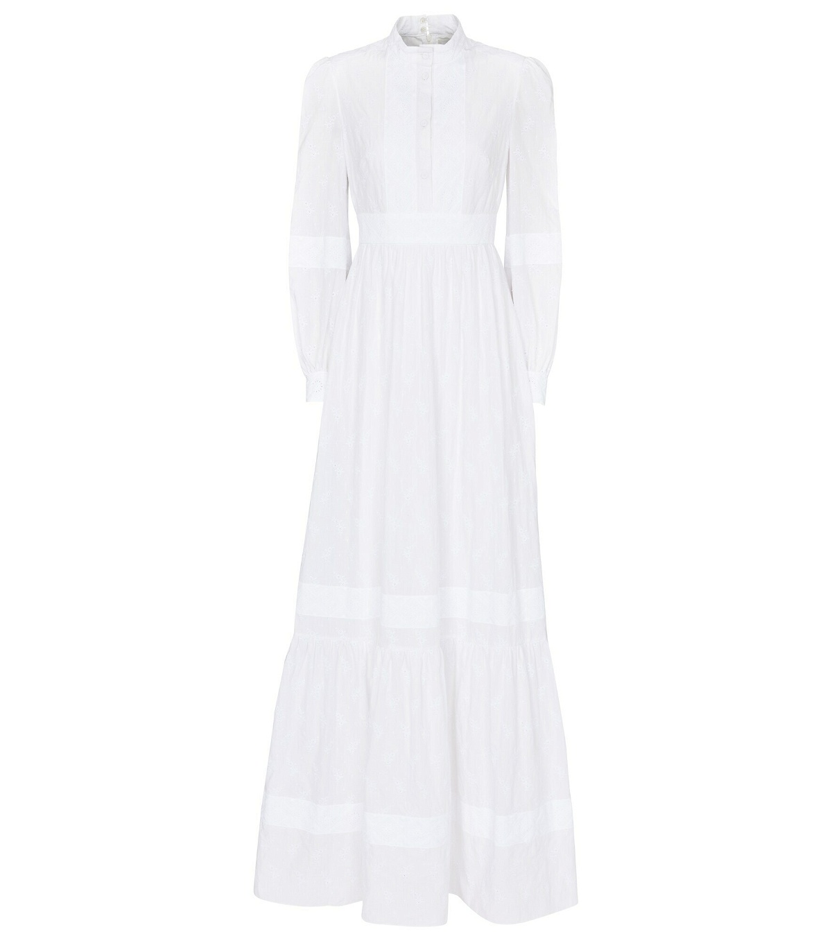 Erdem - Ulrica cotton-blend voile bridal gown Erdem