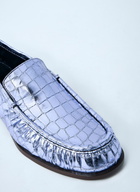 Dries Van Noten Croc-Embossed Loafers