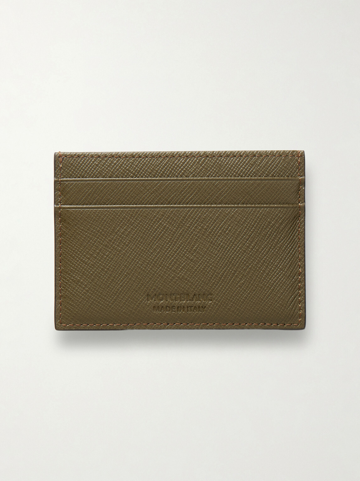 Montblanc - Sartorial Cross-Grain Leather Cardholder