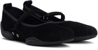 Nicole Saldaña Black Sophie Ballerina Flats