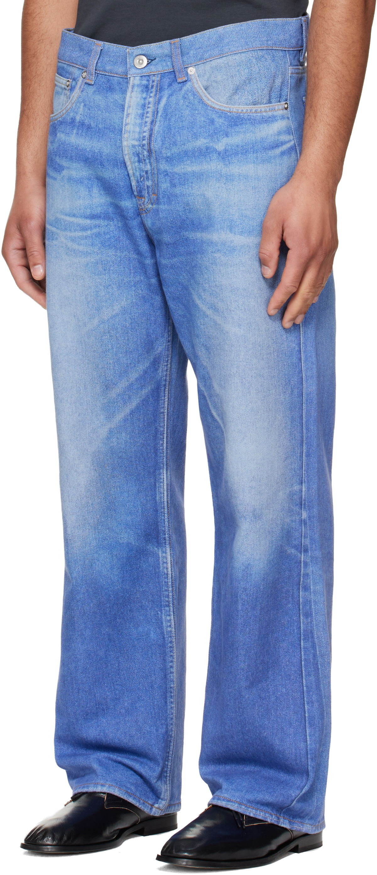 OUR LEGACY Blue Third Cut Jeans Our Legacy
