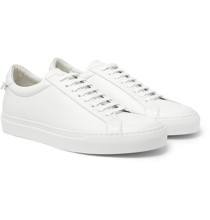 Photo: Givenchy - Urban Street Leather Sneakers - White