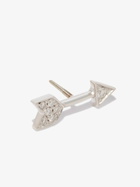 MARIA TASH 18K White Gold Arrow Diamond Earring